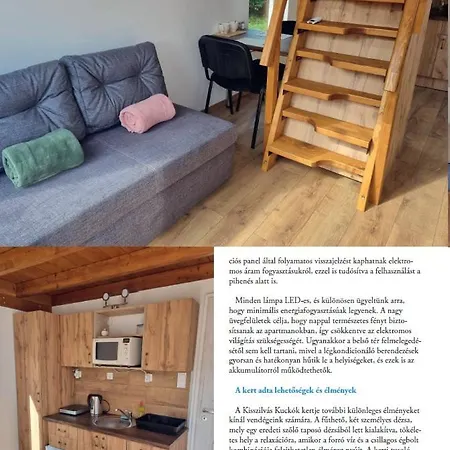 شقة Kis Szilvas Kuckok Bogács